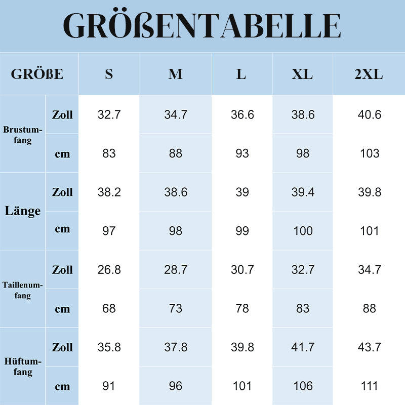 🌷Denim U-Ausschnitt Neckholder-Kleid mit Schlitz und verstellbaren Schulterträgern