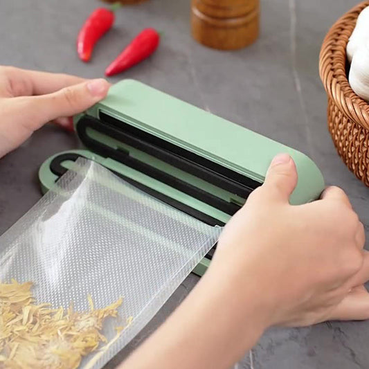 🥬🥩Tragbares Handvakuum-Verpackungs- und Laminiergerät zur Lebensmittelkonservierung