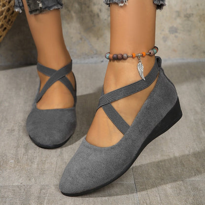 🏆  55% Rabatt !! ✨Bequeme, leichte, rutschfeste und atmungsaktive Schuhe mit flacher Fußgewölbeunterstützung für Damen