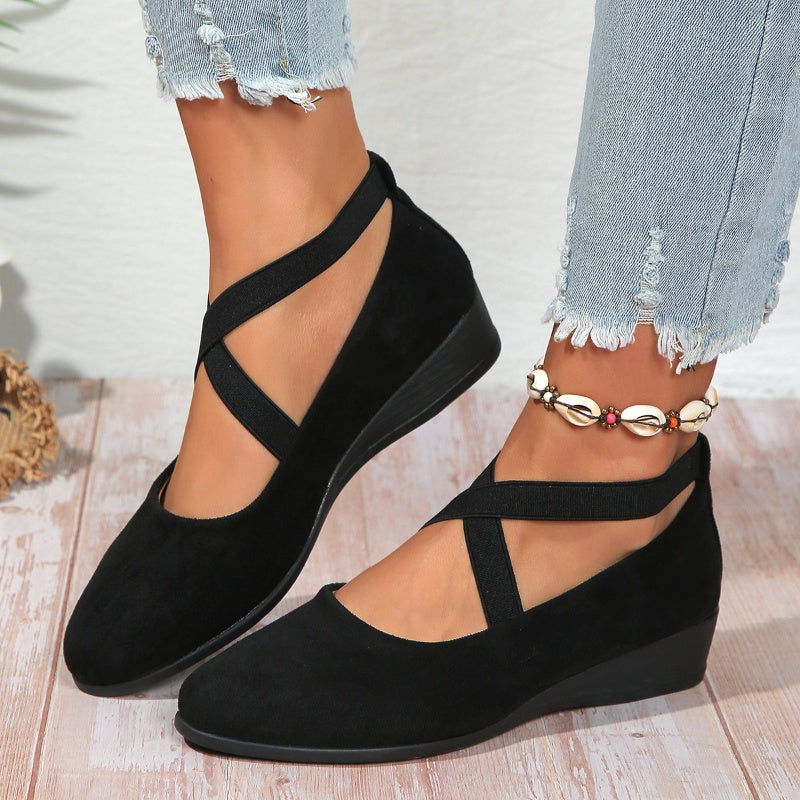 🏆  55% Rabatt !! ✨Bequeme, leichte, rutschfeste und atmungsaktive Schuhe mit flacher Fußgewölbeunterstützung für Damen