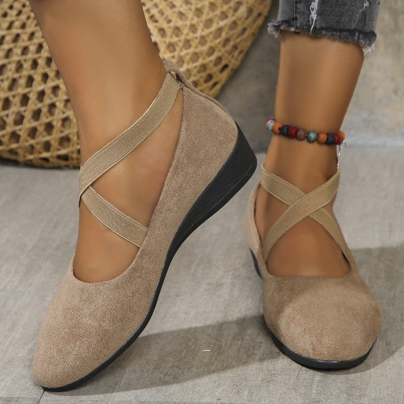 🏆  55% Rabatt !! ✨Bequeme, leichte, rutschfeste und atmungsaktive Schuhe mit flacher Fußgewölbeunterstützung für Damen