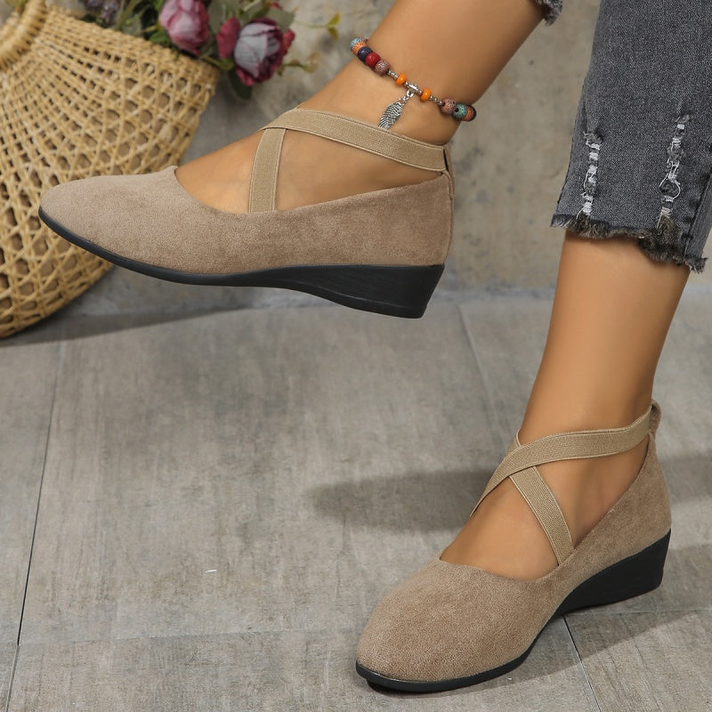🏆  55% Rabatt !! ✨Bequeme, leichte, rutschfeste und atmungsaktive Schuhe mit flacher Fußgewölbeunterstützung für Damen