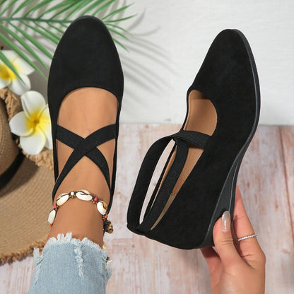 🏆  55% Rabatt !! ✨Bequeme, leichte, rutschfeste und atmungsaktive Schuhe mit flacher Fußgewölbeunterstützung für Damen
