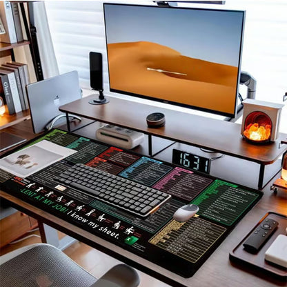 Rutschfeste Schreibtischunterlage – schmutzabweisend und wasserfest, komfortable Schreibfläche für Büro und Zuhause 🏢📦