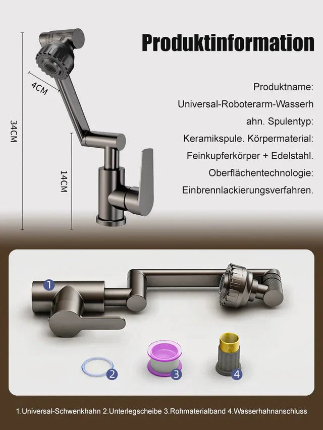 Verkaufsschlager45%OFF🔥Heiße und kalte Universalhähne