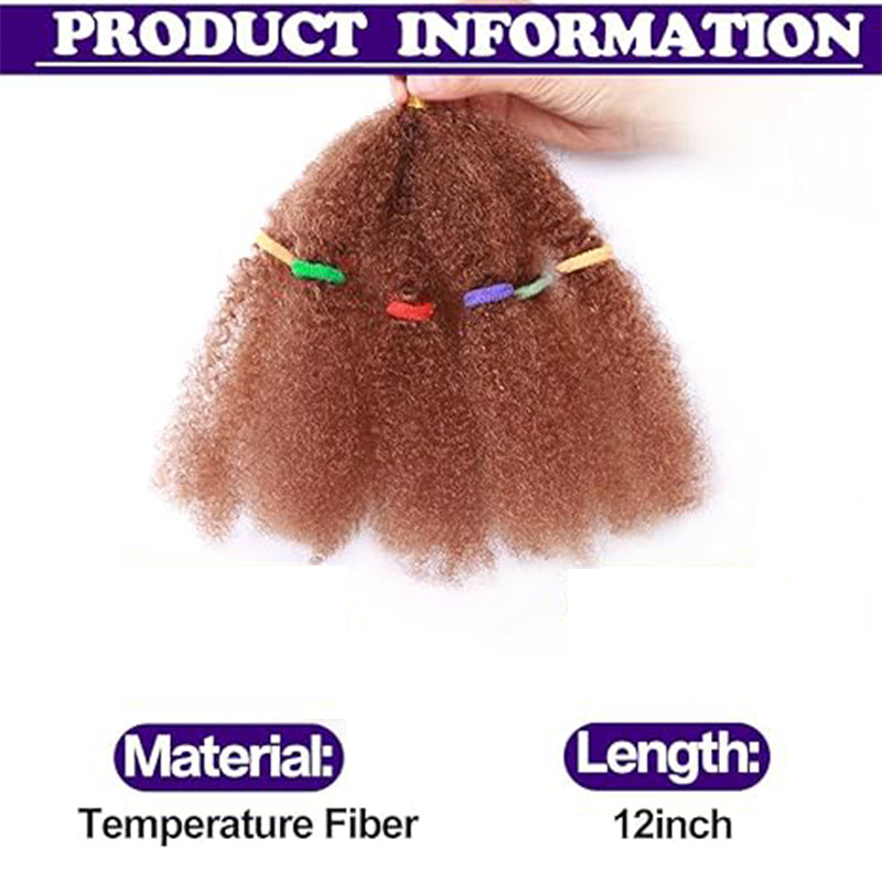🔥2025 Heißer Verkauf👩‍🦱12 Inch Kinky Twist Flechtfrisur