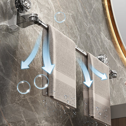 Verstellbare Saugnapf-Handtuchhalterung