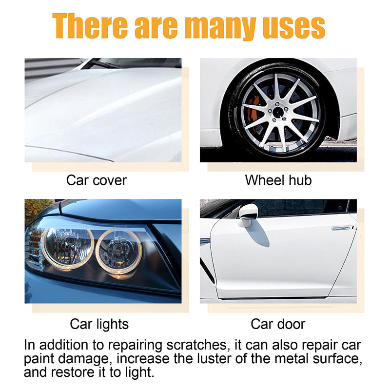 🚗1+1 GRATIS!! Effektives Kratzer-Reparaturwachs für Autos – Entfernt Schrammen, Bietet Schutz & Für Alle Lackfarben ✨