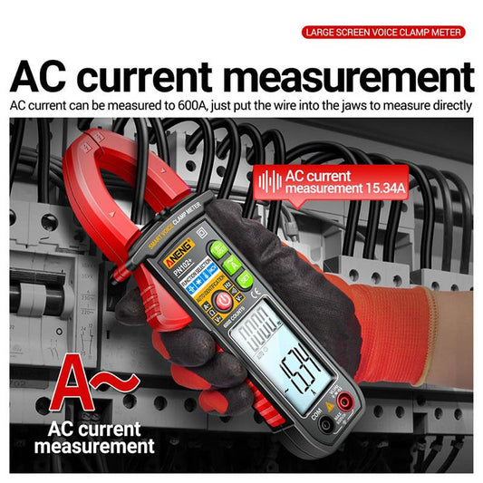 🔥Intelligentes sprachgesteuertes Klemm-Multimeter-Testgerät