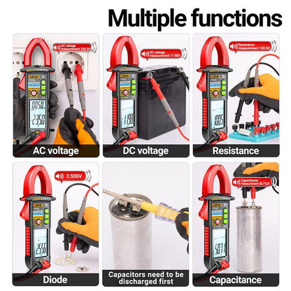 🔥Intelligentes sprachgesteuertes Klemm-Multimeter-Testgerät