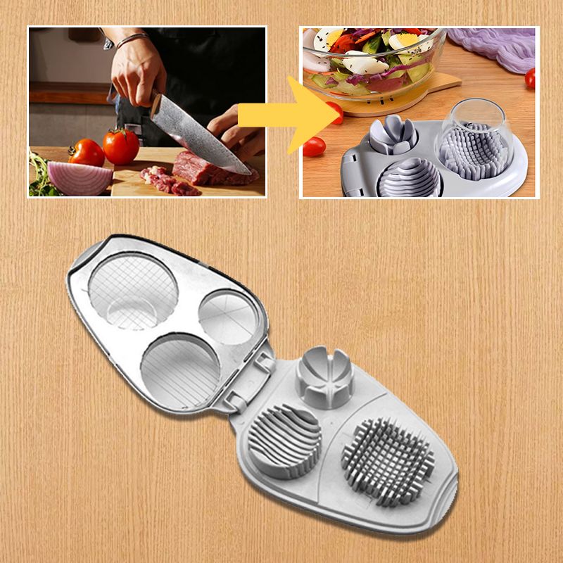 ⏳Begrenzte Zeit 50% Rabatt💥🥚 Multifunktionaler 3-in-1-Eierschneider