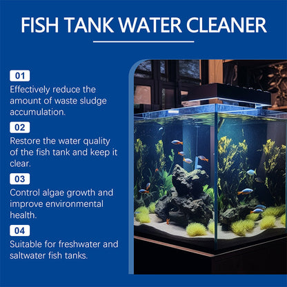 🔥2 KAUFEN, 1 GRATIS🐟Fischbecken Wasser Leistungsstarke Reinigung🪸