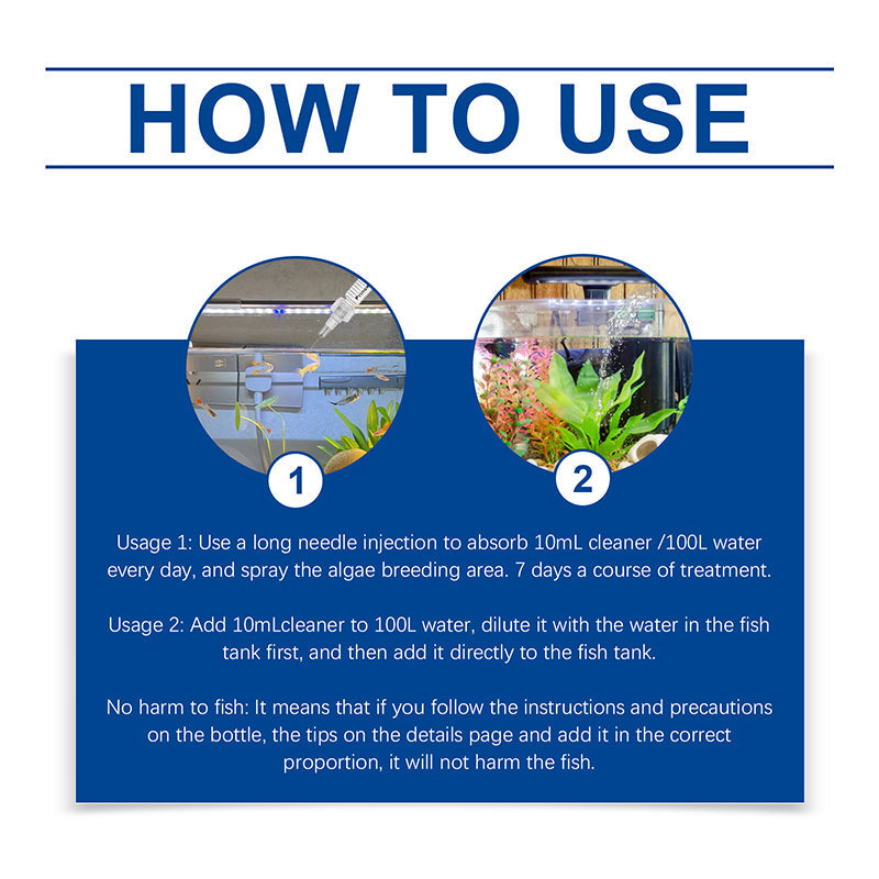 🐠 Wasserklärer für Aquarium – Reduziert Trübung & unterstützt klares Wasser