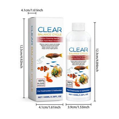 🔥2 KAUFEN, 1 GRATIS🐟Fischbecken Wasser Leistungsstarke Reinigung🪸
