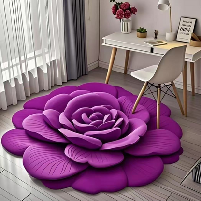 🏠 2025 Neues Produkt🌸 🔥Floral Plüsch & Kieselgur Bodenmatte