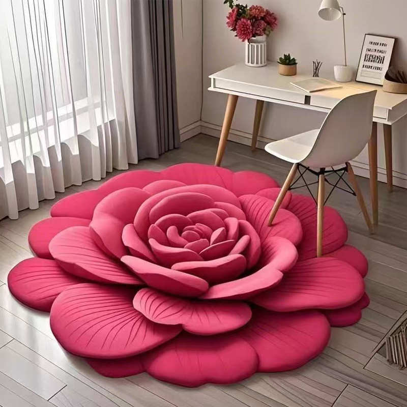 🏠 2025 Neues Produkt🌸 🔥Floral Plüsch & Kieselgur Bodenmatte