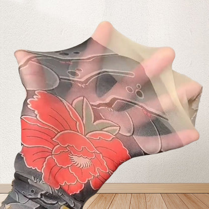 🔥2025 Heißer Verkauf🔥Unisex High Waist Flower Tattoo Strümpfe