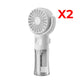 🌀 50% RABATT! 💧 Tragbarer wiederaufladbarer Handventilator mit Nebelfunktion – Kühlender Sprühnebel & 3 Geschwindigkeiten – Perfekt für heiße Tage, Reisen oder Outdoor-Aktivitäten 🌬️✨