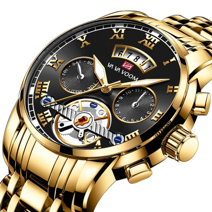 ✨Hochwertige wasserdichte leuchtende Uhr⌚2025 New Business Herrenuhr