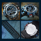 💦⌚100m Wasserdichte Herrenuhr mit Leuchtmasse & Multifunktionen – Robust, sportlich & alltagstauglich ✨
