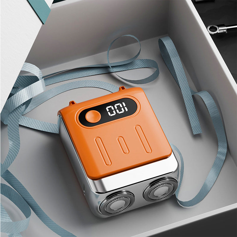 🔥Bestseller-Neuheit❤️‍🔥 Tragbarer elektrischer Mini-Rotationsrasierer für Männer💥💥Befristetes Angebot: 50% Rabatt auf Bestellungen