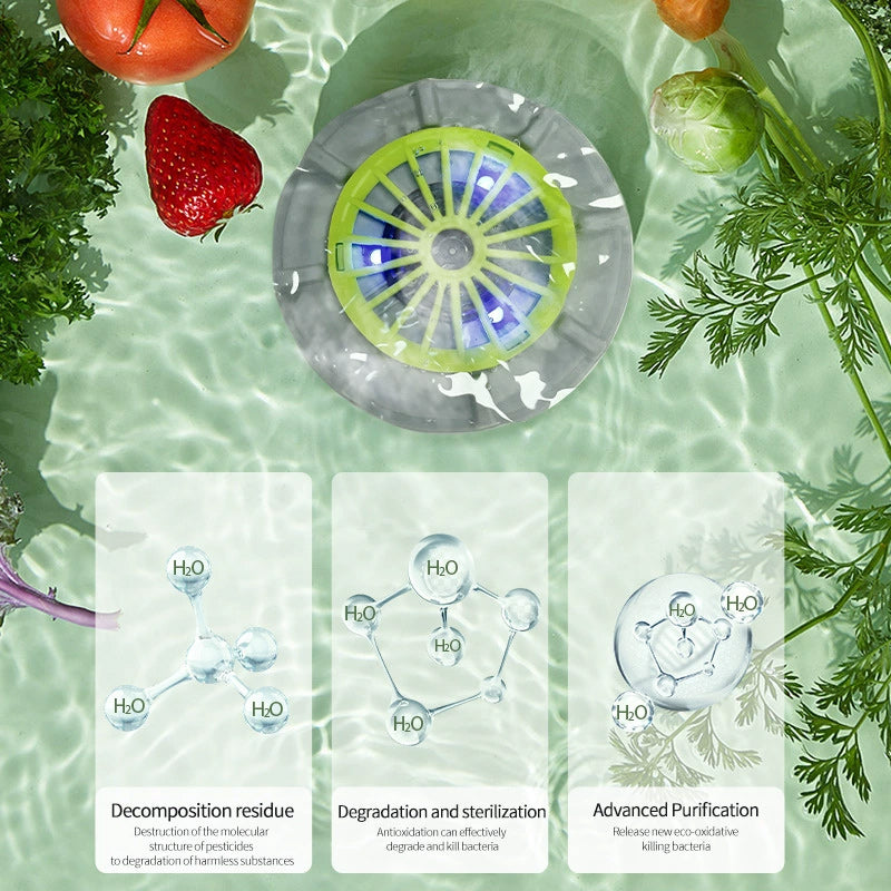 🍉🥬 Effiziente tragbare Obst- und Gemüsewaschmaschinen