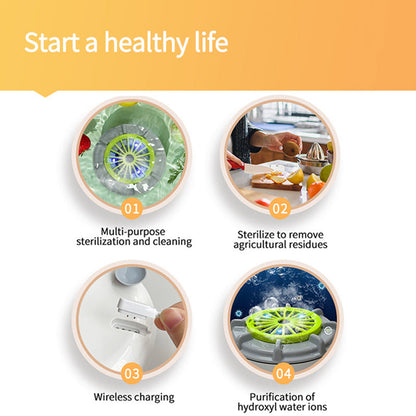 🍉🥬 Effiziente tragbare Obst- und Gemüsewaschmaschinen