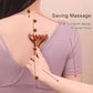 Meridian-Massagekamm mit sechs Krallen