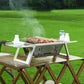 🔥🔥Klappbarer Edelstahl-Grill für draußen