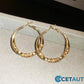 🌸68 % RABATT !!🌸Der Vorverkauf läuft!!! Wer zuerst kauft, bekommt zuerst!！！Circle Earrings with Zirconia
