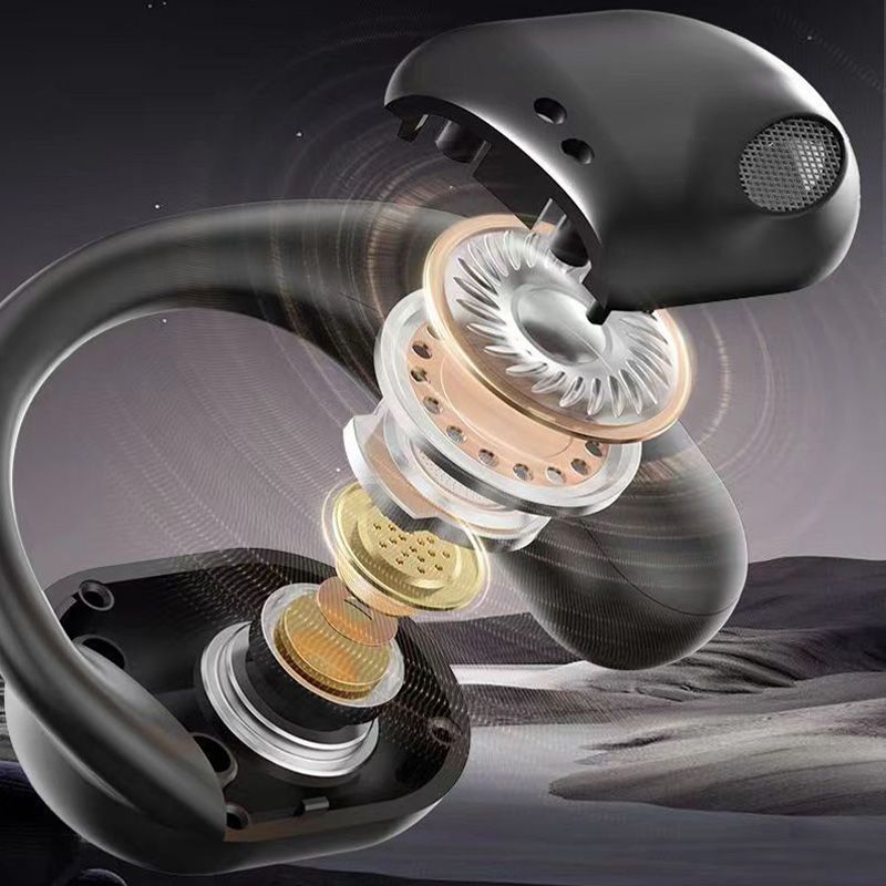 Ergonomische, hängende, kabellose Bluetooth-Kopfhörer mit Geräuschunterdrückung
