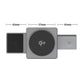 🔋3-in-1 Faltbare Magnetische Kabellose Ladestation