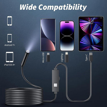 ⏳Zeitlich begrenztes Angebot⌛Wasserdichte HD-Endoskopiekamera