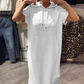 🌸💐Damenkleid mit kurzen Ärmeln und Kapuze🚀Kaufen Sie 2 und erhalten Sie kostenlosen Versand🚀