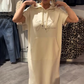 🌸💐Damenkleid mit kurzen Ärmeln und Kapuze🚀Kaufen Sie 2 und erhalten Sie kostenlosen Versand🚀