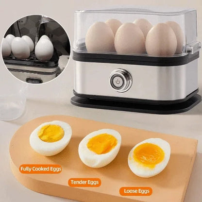 🥚 Clear Lid Egg Steamer – Multifunctional Design
