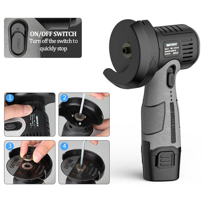 🔥2025 Heiße Produkte🔥12-V-Mini-Winkelschleifer mit Trennscheibe💥💥Befristetes Angebot: 50% Rabatt auf Bestellungen