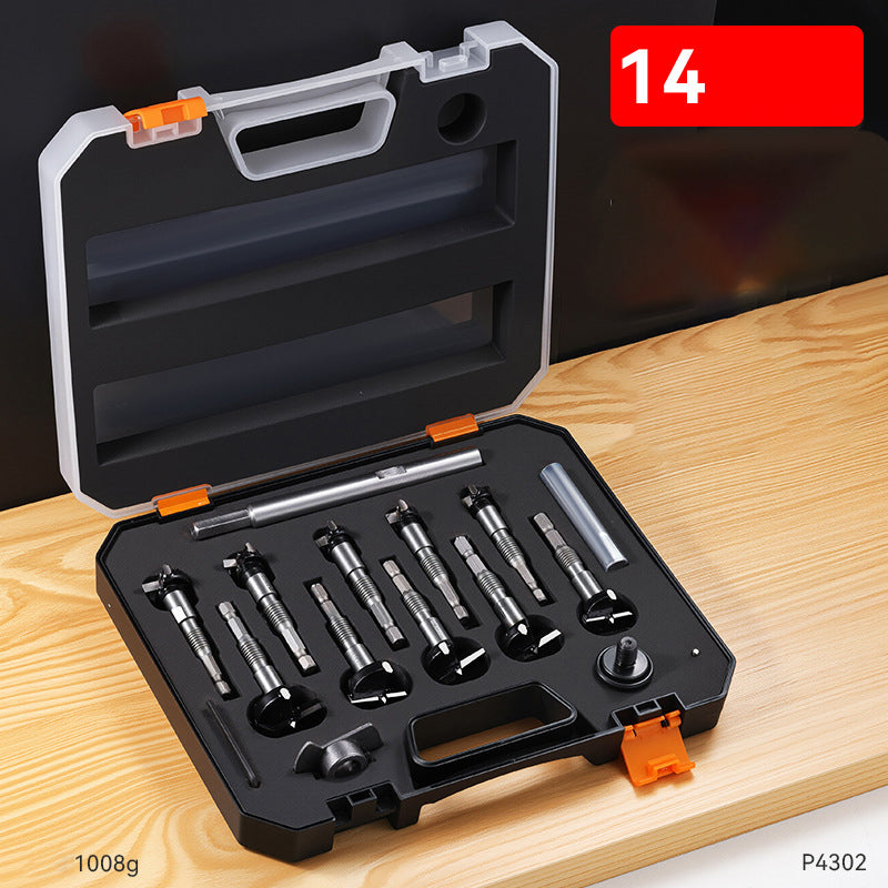 🔥3-in-1 Anti-Rutsch-Sechskant-Holzlochbohrer-Set