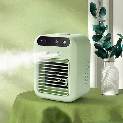🔥🔥Heißer Verkauf - 49% Rabatt❄️🌬️ Mini Air Cooler 3-in-1 – Kühlt, befeuchtet & duftet! Perfekt für Schreibtisch & Schlafbereich