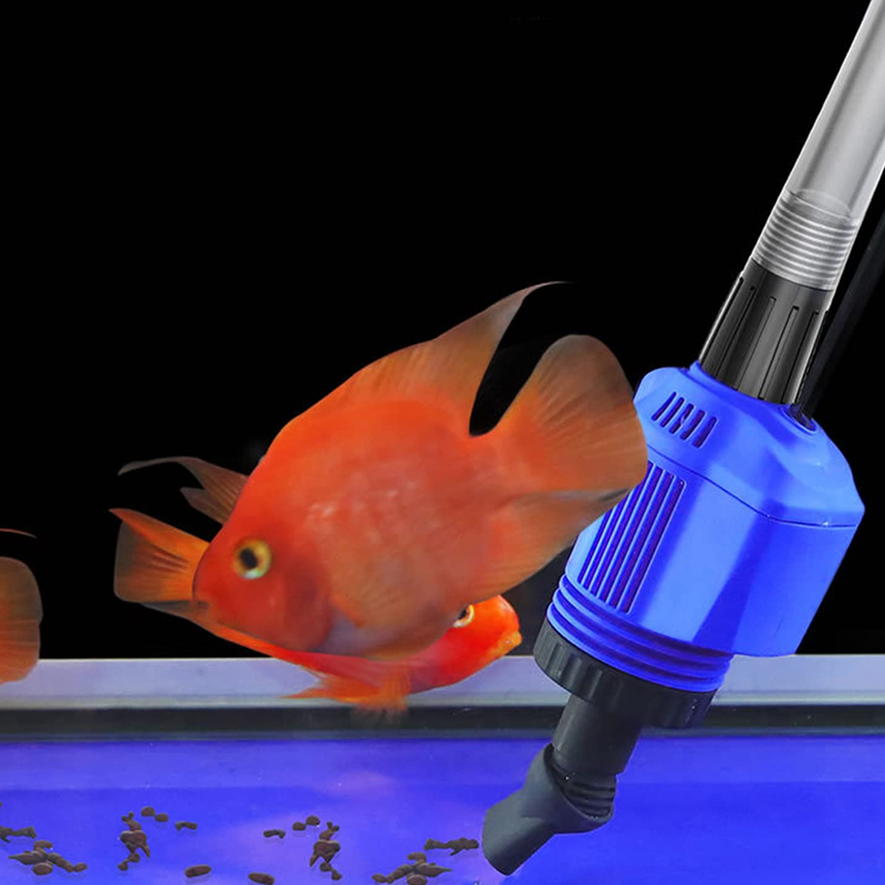 🐟🪸Elektrischer Saugnapf-Aquarium-Wasserwechsler-Filterreiniger