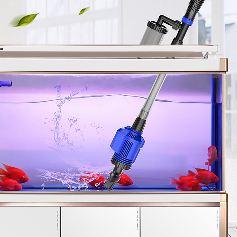 🐟🪸Elektrischer Saugnapf-Aquarium-Wasserwechsler-Filterreiniger
