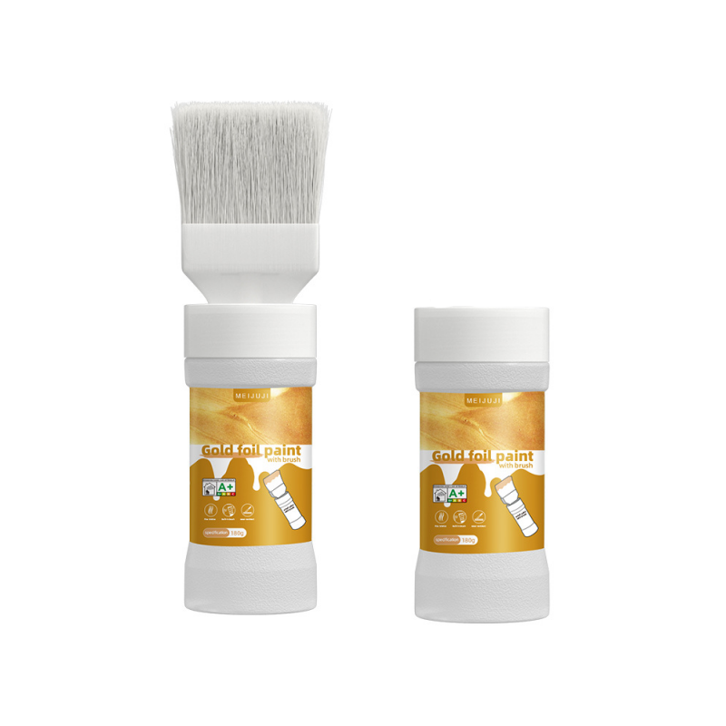 ✨Neu eingetroffen✨ Metallic-Silberfarbe auf Wasserbasis mit integriertem Pinsel (50 % Rabatt)