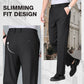 Atmungsaktive Stretchhose mit geradem Bein für Herren – ideal für den Sommer