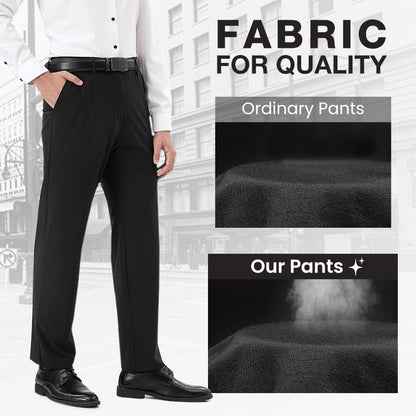 Atmungsaktive Stretchhose mit geradem Bein für Herren – ideal für den Sommer