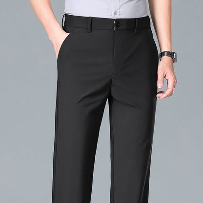Atmungsaktive Stretchhose mit geradem Bein für Herren – ideal für den Sommer