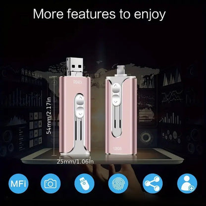 📱USB-Flash-Laufwerk für externe Speichermedien