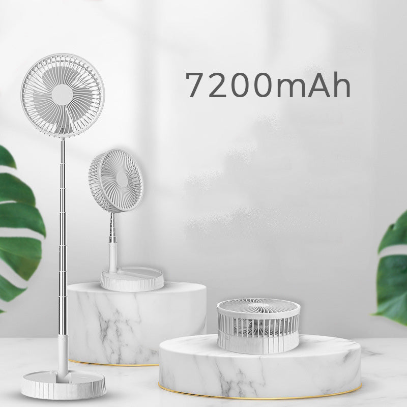 🍃✨ 50% RABATT! Wiederaufladbarer & faltbarer Mini-Ventilator – Kompakt, leise & perfekt für Reisen, Büro & heiße Tage 🔋