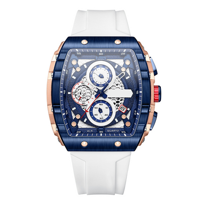 🔥Cyberpunk-Stil im futuristischen Design⌚Multifunktionale Herren-Quarzuhr