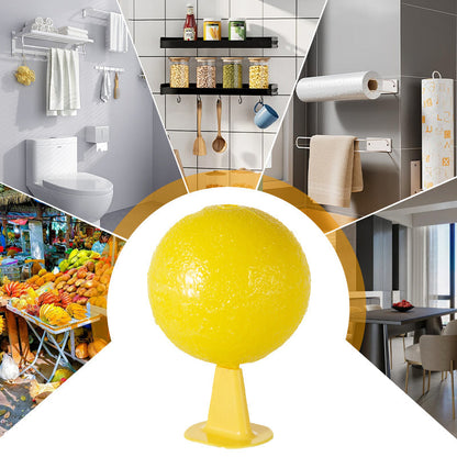 🚫🪰🦟Klebefalle Fruchtfliegen-Fangball mit Ständer LED- Ungiftig & Wiederverwendbar | Küche, Büro, Innenbereich