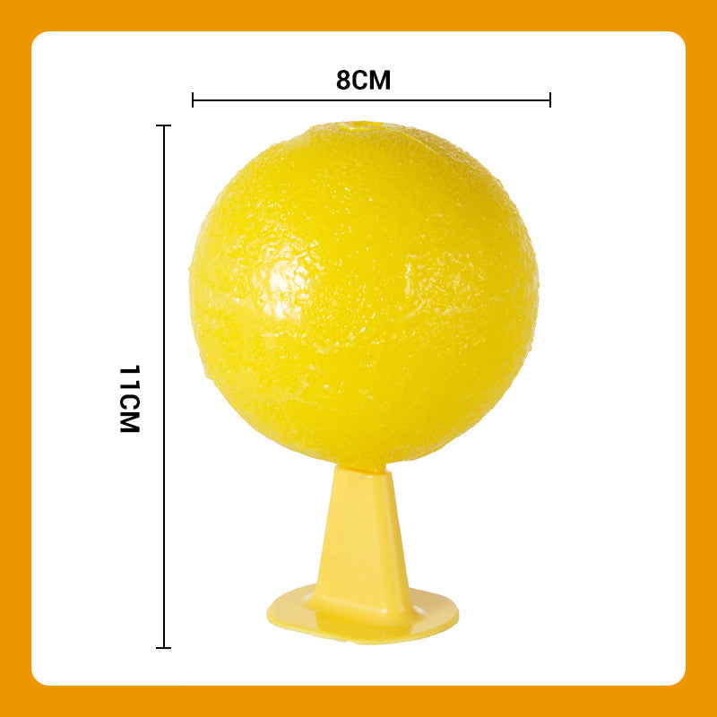 🚫🪰🦟Klebefalle Fruchtfliegen-Fangball mit Ständer LED- Ungiftig & Wiederverwendbar | Küche, Büro, Innenbereich
